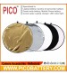 Photography 5-in-1 collapsible Multi Oval disc Light reflector 110cm BY PICO
